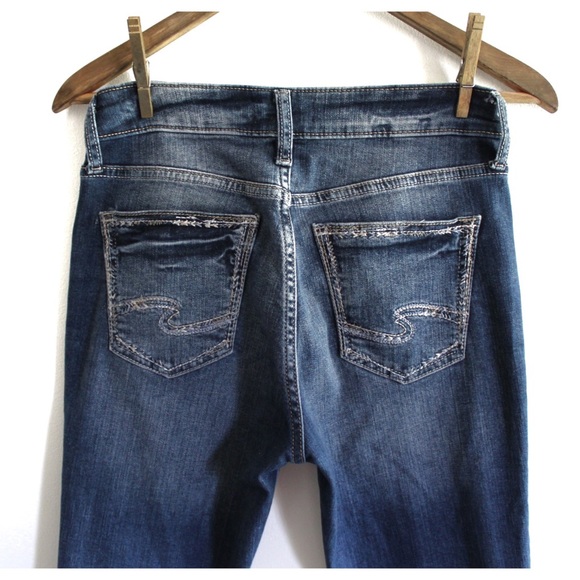 Silver Jeans NWOT Suki Mid Rise Straight Leg Jeans 26 2 - Picture 8 of 11